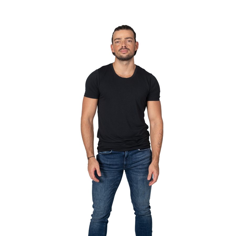 Jamie Collection bambusové slim triko pánské