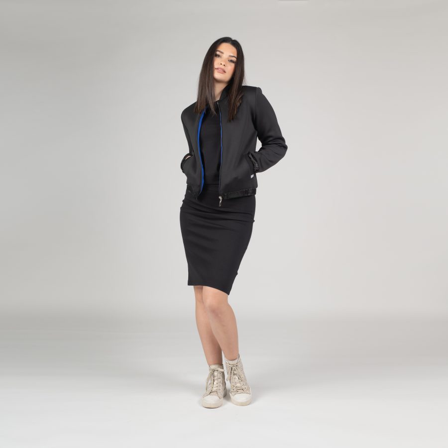 Jamie Collection midi sukně z viskózy - Image 6
