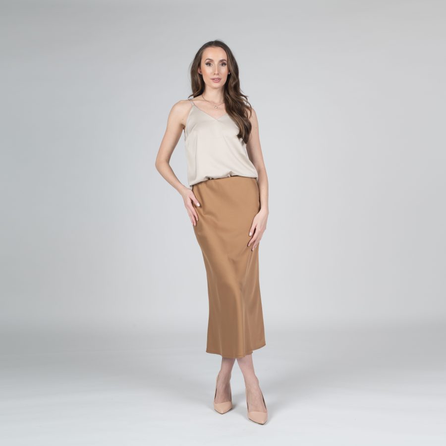 Jamie Collection saténová sukně - Image 16