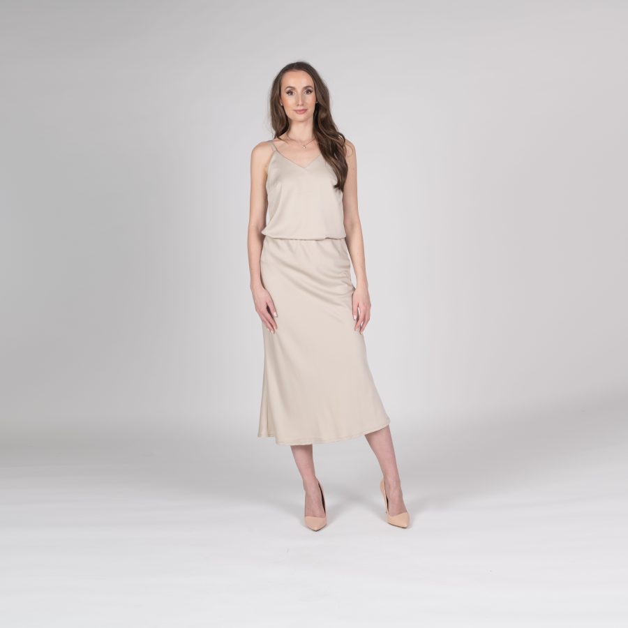 Jamie Collection saténová sukně - Image 15